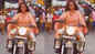 Akshara Singh enjoys bike ride with 'Bullet Girl' director; netizen asks, 'Helmet kahan hai?'