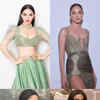 green emerald velvet dress Kiara Advani's Green Co-ord Set  Asnowera