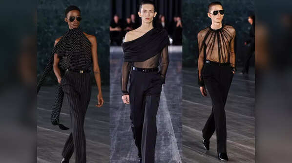 Saint Laurent for contemporary men