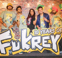 ​Ali Fazal, Richa Chadha, Pulkit Samrat & the 'Fukrey' gang celebrate 10 years of sleeper hit