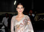 Star cast Saif Ali Khan, Kriti Sanon, Sunny Singh attend the screening of 'Adipurush'