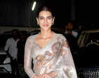 Star cast Saif Ali Khan, Kriti Sanon, Sunny Singh attend the screening of 'Adipurush'