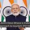 Article image for: <i class="tbold">atithi devo bhava</i> is India's approach to tourism: PM Modi