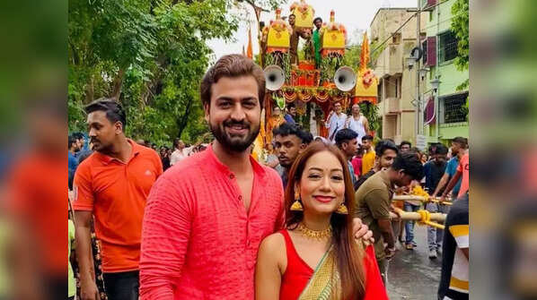 Rudrajit Mukherjee and Promita