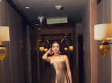 Aditi Rao Hydari is every bit a royal muse in majestic metallic suit and gold jewellery, see pictures