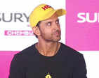 Hrithik Roshan attends the inauguration of a hospital