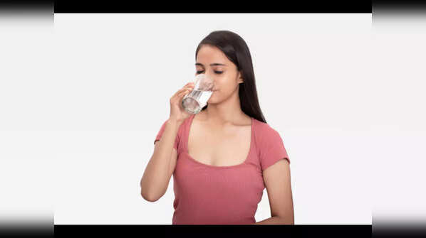 "There is absolutely no issue in drinking water while standing"