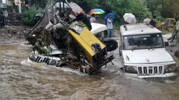 Flash floods, landslides in Himachal