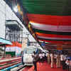 Vande Bharat Express Launch Live: Ranchi-Patna Vande Bharat all set for flag off at Ranchi railway station.