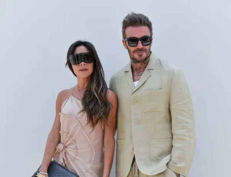 David and Victoria Beckham make stylish appearance at PFW Jacquemus show, see pictures