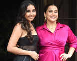 Vidya Balan and Prajakta Koli turn up in style at the promotional event of Neeyat