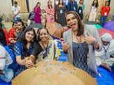 50 members of transgender community along with trans designer Saisha Shinde paint umbrellas at this unique event