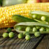 Peas and corn