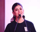 ​Sanjana Sanghi meets young entrepreneurs at the UNDP India event​