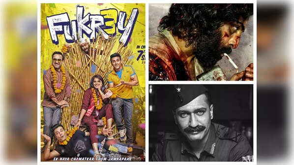 'Animal' vs 'Sam Bahadur' vs 'Fukrey 3'