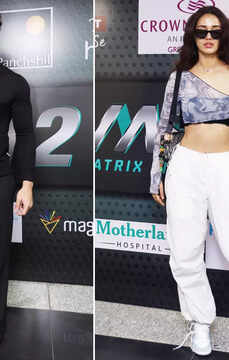 Rumoured ex-couple Disha Patani and Tiger Shroff make heads turn at an event