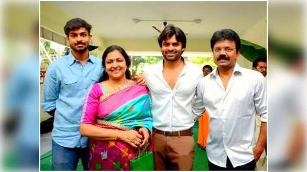 Chiranjeevi’s sister, Sai Dharam Tej, and Vaisshav Tej’s parents