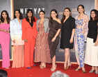 Vidya Balan, Dipannita Sharma, Prajakta Koli, Amrita Puri and the team of Neeyat turn up in style at the film's press conference