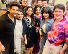 Kartik Aaryan and team of Satyaprem Ki Katha celebrate Warda Khan's birthday