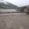 Beas River in spate amid continuous heavy rainfall in Mandi and Kullu of Himachal Pradesh