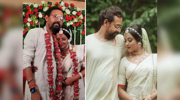 Photos from Shruti Das-Swarnendu Samaddar’s dreamy wedding
