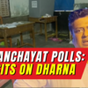 Article image for: West Bengal: <i class="tbold">sukanta majumdar</i> sits on dharna outside counting centre, alleges fabrication of results