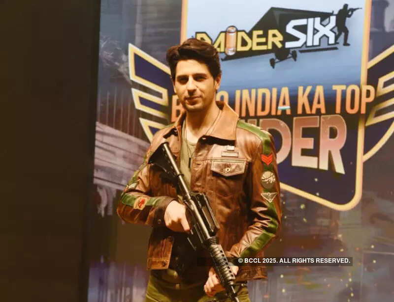 Sidharth Malhotra launches new battle royale game Raider Six in style