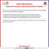 Delhi Rain News Live: Delhi Traffic Police issues advisory