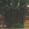 Severe flooding in Chandgi Ram Akhada Chowk area of Delhi.