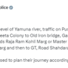 "Due to rise in water level of Yamuna river, traffic on Pusta road from Shamshaan Ghat, Geeta Colony to Old Iron bridge, Gandhi Nagar has been diverted towards Raja Ram Kohli Marg or Master Plan road to reach Swami Dayanand Marg and then to GT, Road Shahdara," tweets Delhi Traffic Police.