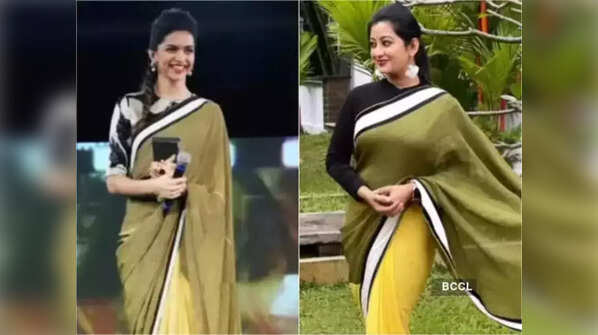 Tejaswini Prakash - Deepika Padukone