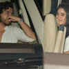 Article image for: Watch Janhvi Kapoor blushes as she gets papped with rumoured BF <i class="tbold">shikhar pahariya</i>