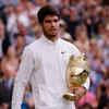 Article image for: Wimbledon 2023 final: <i class="tbold">carlos alcaraz</i> beats defending champion Novak Djokovic to win maiden title, see pictures