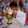 Article image for: Wimbledon 2023 final: <i class="tbold">carlos alcaraz</i> beats defending champion Novak Djokovic to win maiden title, see pictures