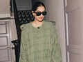 Sonam Kapoor ups the style quotient in a checkered trench coat at Wimbledon