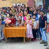 Cheerful moment