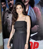 Karishma Tanna stuns in a black dress at the success party of Scoop