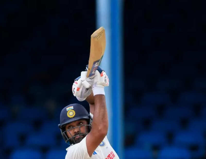 Rohit Sharma smashes fastest fifty in his Test career