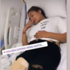 ​When Aashika underwent a ligament surgery