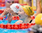 In pictures: Mollie O'Callaghan breaks 200m freestyle record to win gold at Swimming World Championships