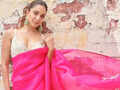 ​Kiara Advani dazzles in elegant sarees, redefining grace and glamour​