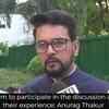 Article image for: I request them to participate in the discussion and describe their experience: <i class="tbold">anurag thakur</i>