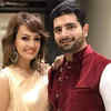 Nisha Rawal and Karan Mehra