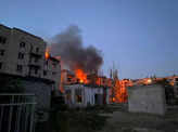 Russian missile strikes hit eastern Ukrainian city of Pokrovsk