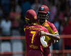 Pictures from 2nd T20I: West Indies take 2-0 series lead with 2-wicket victory against India 
