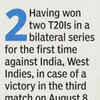 West Indies on top