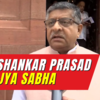 Article image for: BJP's Ravi Shankar Prasad speaks on key Bills introduced in Parliament