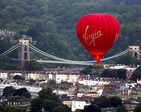 ​Bristol International Balloon Fiesta sees English city's skies awash with colourful hot air balloons​