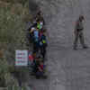 Article image for: Asylum-seekers traverse Rio Grande into the US