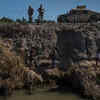 Article image for: Asylum-seekers traverse Rio Grande into the US